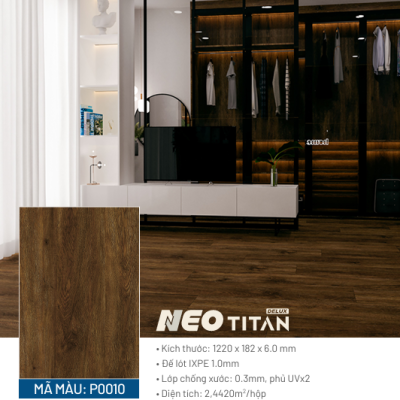 Sàn đá công nghệ SPC NEO TITAN DELUX